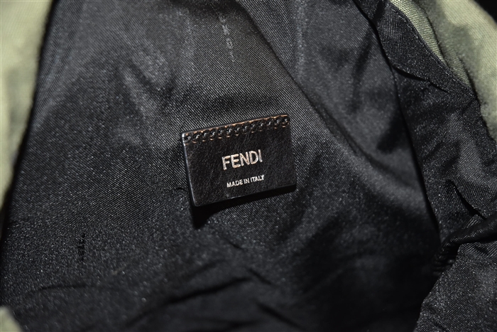 Military Green Fendi Backpack, size L