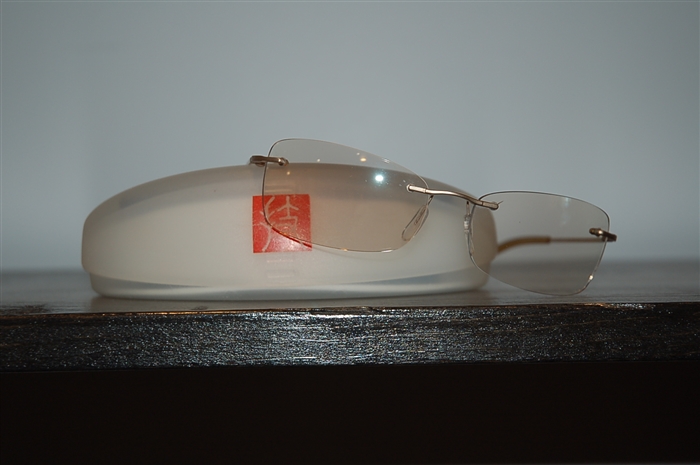 Light Gold No Label Sunglasses, size O/S