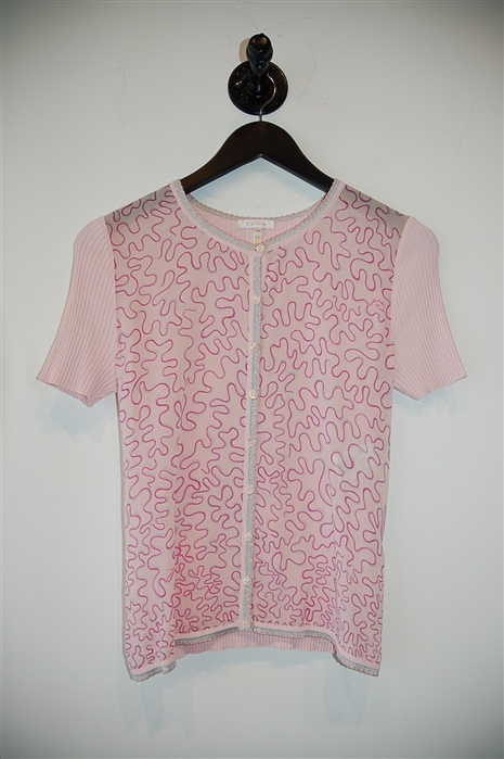 Pale Pink Escada Top with Skirt, size 4
