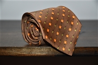 Chocolate Hermes Tie, size O/S