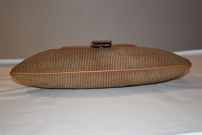 Striped Dior Shoulder Bag, size S