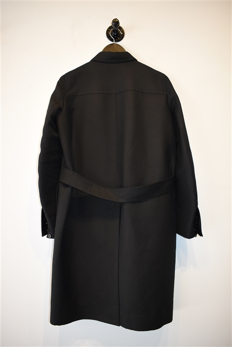Basic Black Rick Owens Coat, size M