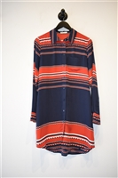 Nautical Equipment Shirt Dress, size S