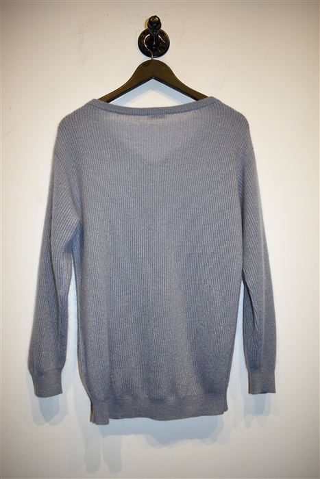 Silver Blue Brunello Cucinelli Pullover, size M