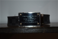 Damier Graphite Louis Vuitton Belt, size XL