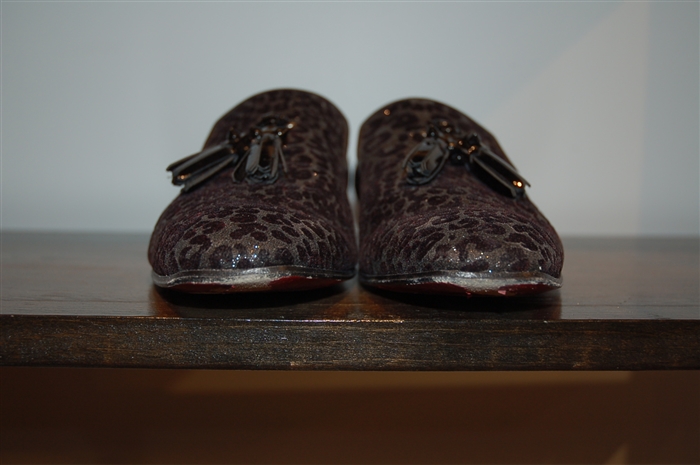 Animal Print Christian Louboutin Loafer, size 7