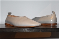 Taupe Jil Sander Flats, size 6