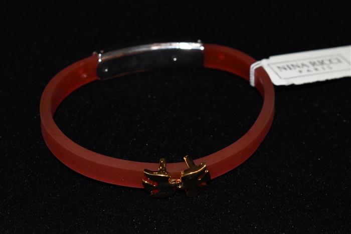 Raspberry Nina Ricci - Vintage Bracelet, size O/S