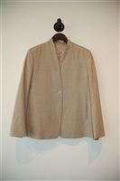 Beige Jil Sander Suit Jacket, size 8