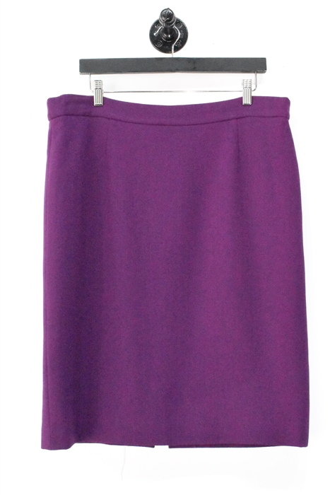 Deep Plum Escada Pencil Skirt, size 14