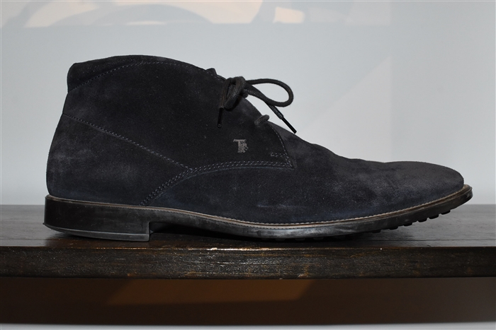 Navy Tod's Desert Boot, size 10
