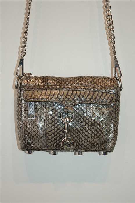 Snakeskin Rebecca Minkoff Cross-Body, size S