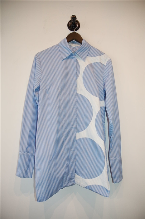 Blue Stripe Stella McCartney Shirt, size S