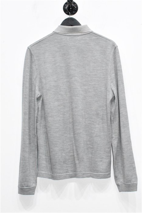 Heather Gray Brunello Cucinelli Polo, size M