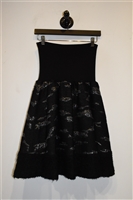 Black Tsumori Chisato A-Line Skirt, size M