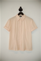 Palest Peach D&G - Dolce & Gabbana Short-Sleeved Top, size 6