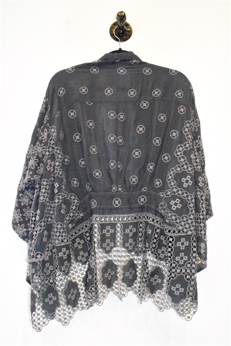 Navy Johnny Was Kimono Top, size M
