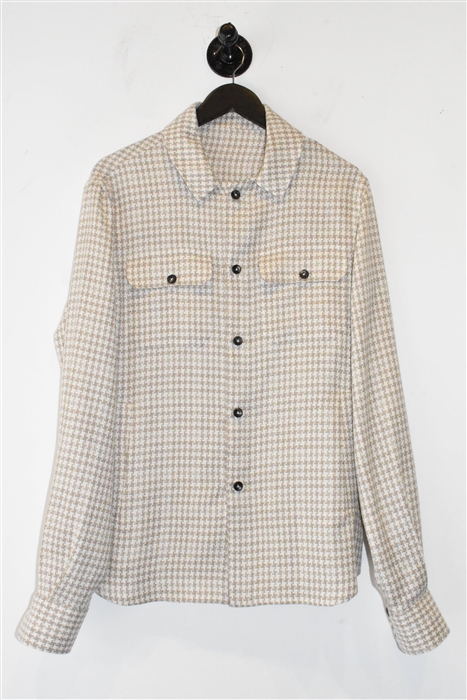 Check Kiton Overshirt, size L