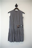 Navy & White Marni Casual Dress, size S