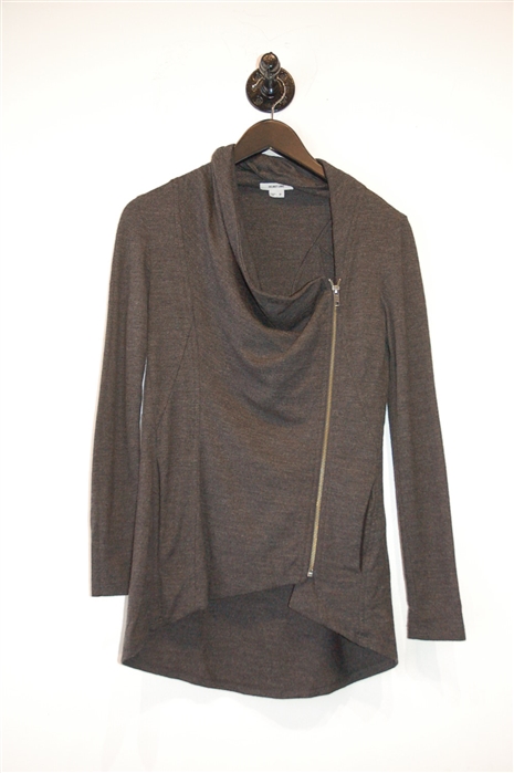 Dark Ash Helmut Lang Zippered Jacket, size XS