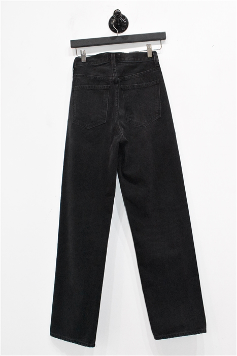 Faded Black Agolde Straight Leg Jean, size 23