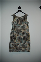 Floral Comrags Sheath Dress, size XL