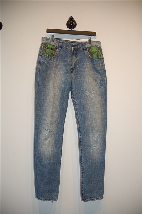 Faded Denim D&G - Dolce & Gabbana Denim, size 36