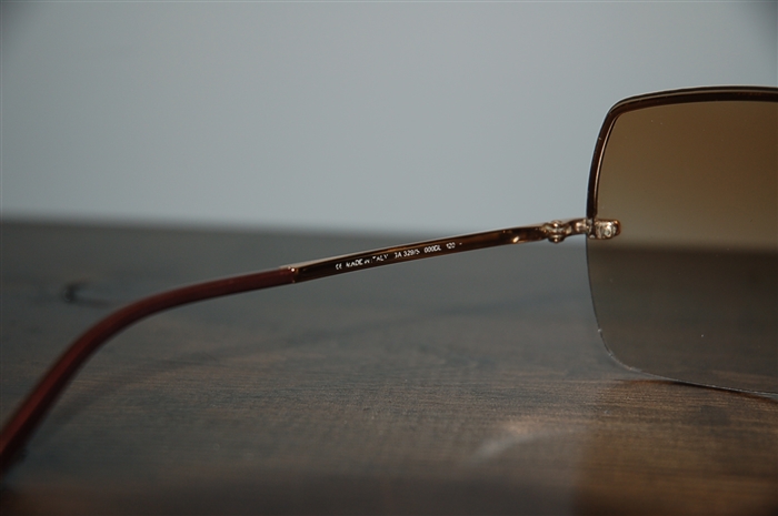 Gold Giorgio Armani Sunglasses, size O/S