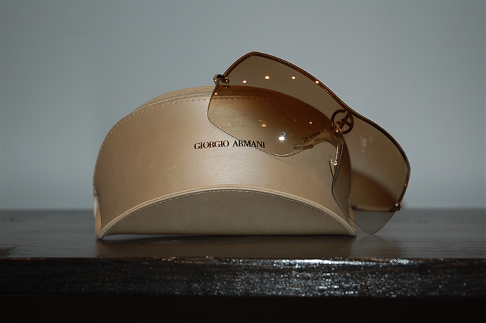 Gold Giorgio Armani Sunglasses, size O/S