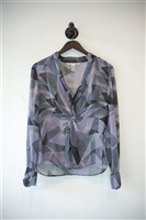 Purple Tones Diane von Furstenberg Blouse, size 10