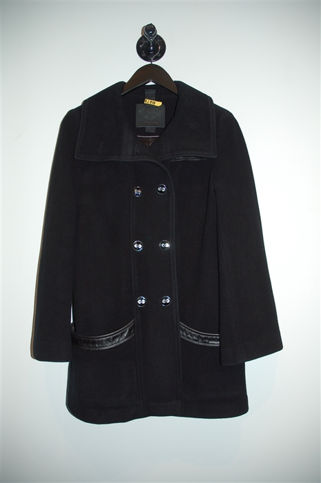 Basic Black Mackage Coat, size S