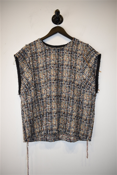 Tweed Iro Cap-Sleeve, size 4