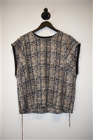 Tweed Iro Cap-Sleeve, size 4