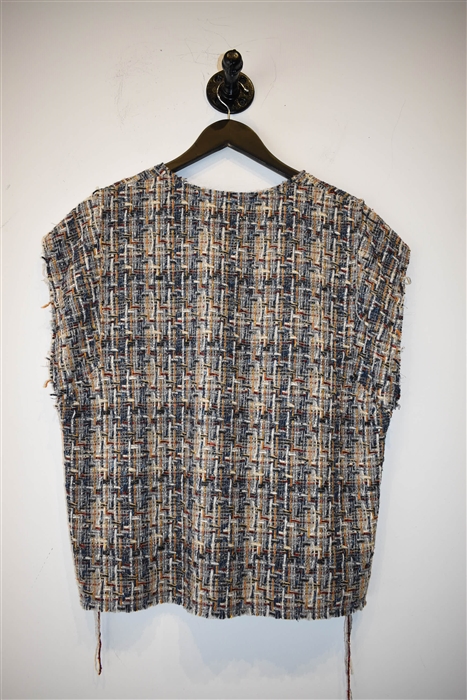 Tweed Iro Cap-Sleeve, size 4