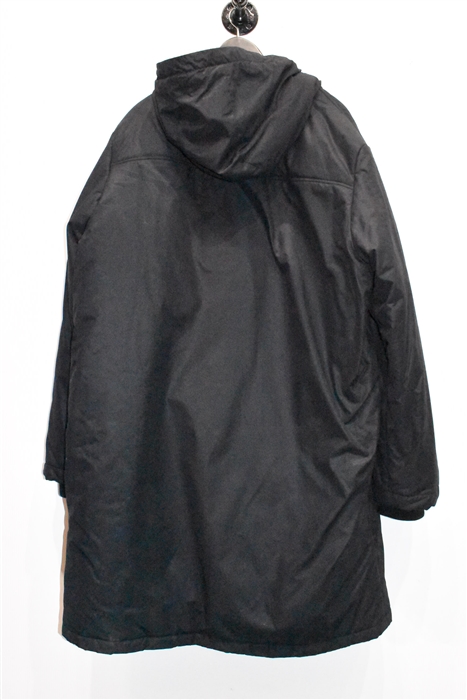 Basic Black A.P.C. Parka, size 2XL