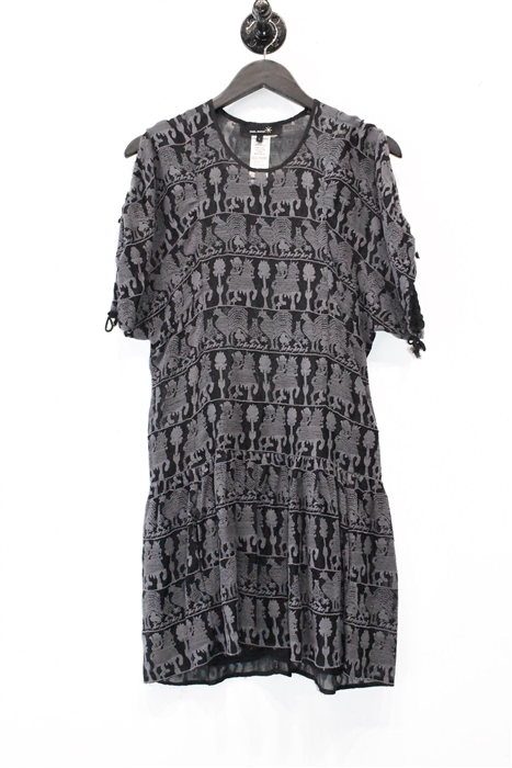 Black & Gray Isabel Marant - Etoile A-Line Dress, size S