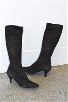 Espresso Prada Tall Boots, size 11