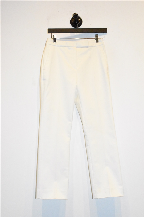 Soft White Max Mara Trousers, size 2