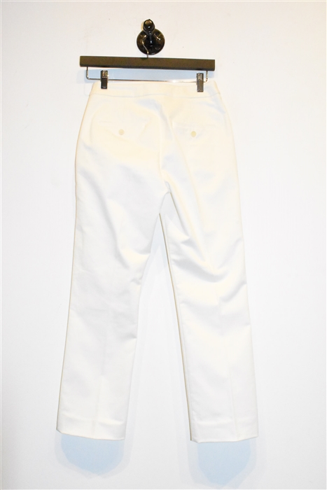 Soft White Max Mara Trousers, size 2