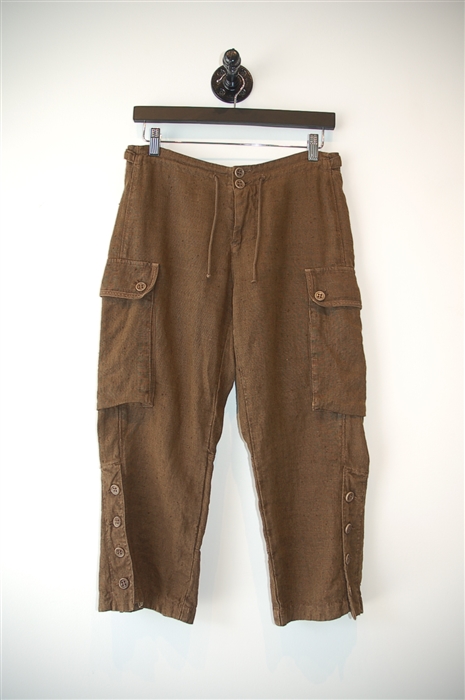 Russet Transit Cropped Trousers, size M