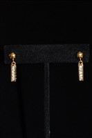 Gold Nina Ricci - Vintage Earrings, size O/S