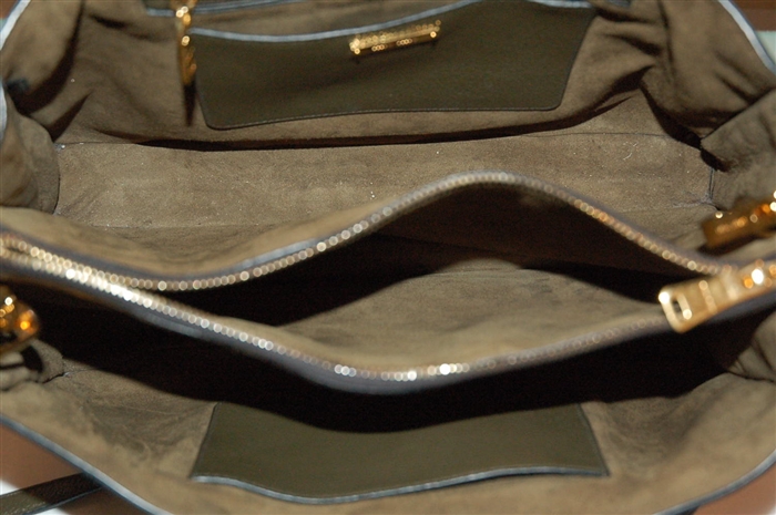 Olive Miu Miu Satchel, size M