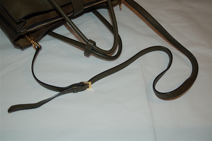 Olive Miu Miu Satchel, size M