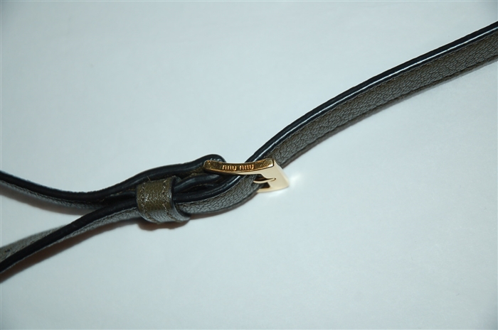 Olive Miu Miu Satchel, size M