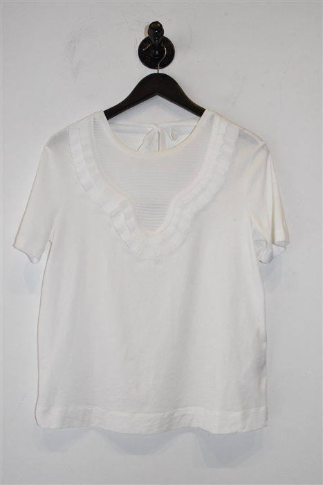 Soft White Sandro T-Shirt, size S