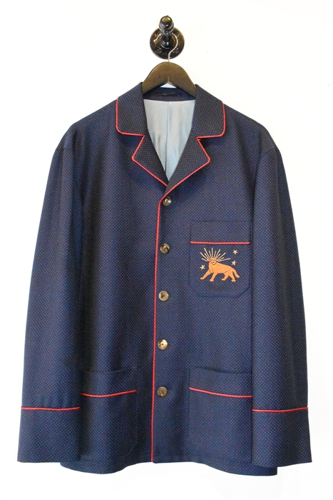 Navy Gucci Jacket, size 34