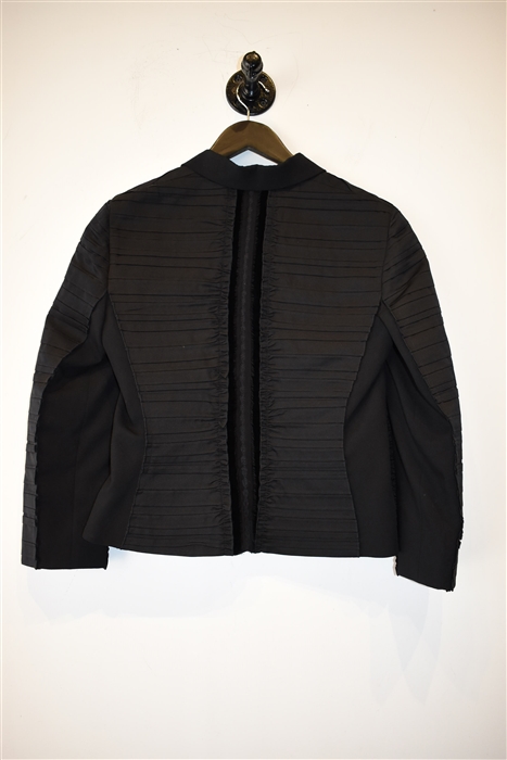Basic Black Alberta Ferretti Dress Jacket, size S