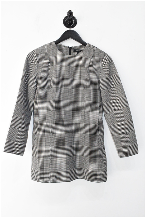 Glen Plaid Theory Pullover, size 0