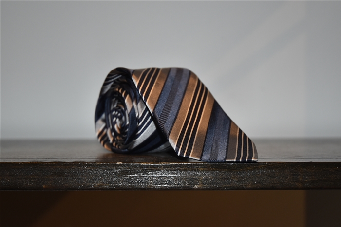 Blue Stripe Dolce & Gabbana Tie, size O/S