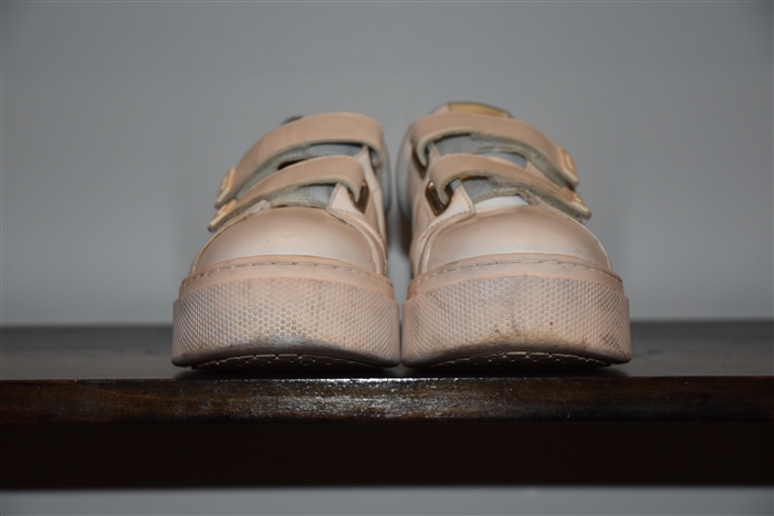 White Leather Kenzo Sneaker, size 7.5